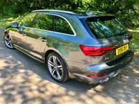 USED 2016 16 AUDI A4 AVANT 2.0 TDI S line Quattro Estate 5dr Diesel S Tronic Euro 6 (s/s) (190 ps//QUATTRO Euro 6 WITH ONLY 58,000 MILES//DAYTONA GREY METALLIC WITH BLACK HALF LEATHER//TECHNOLOGY PACKAGE//AUDI PHONE BOX WITH WIRELESS CHARGING//WIDE SCREEN SATELLITE NAVIGATION//HEATED FRONT SEATS// COLOUR DIS, ELECTRIC FOLDING AUTO DIMMING DOOR MIRRORS WITH KERB VIEW, LED LIGHTS HEADLIGHTS WITH DYNAMIC REAR AND FRONT INDICATORS. RARE QUATTRO CAR WITH AN EXCELLENT SERVICE HISTORY//AUTO GEARBOX OIL // CAMBELT // WATERPUMP RECENTLY RENEWED//ULEZ COMPLIANT\\ QUATTRO Euro 6 WITH 58,000 MILES FINISHED IN DAYTONA GREY METALLIC WITH BLACK HALF LEATHER, TECHNOLOGY PACKAGE, AUDI PHONE BOX WITH WIRELESS CHARGING, WIDE SCREEN SATELLITE NAVIGATION, HEATED FRONT SEATS, 4 WAY LUMBAR SUPPORT, COLOUR DIS, ELECTRIC FOLDING AUTO DIMMING DOOR MIRRORS WITH KERB VIEW, LED LIGHTS HEADLIGHTS WITH DYNAMIC REAR AND FRONT INDICATORS. RARE QUATTRO CAR WITH AN EXCELLENT SERVICE HISTORY//AUTO GEARBOX OIL // CAMBELT // WATERPUMP RECENTLY RENEWED