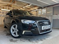 USED 2020 20 AUDI A3 1.4 TFSIe 40 e-tron Sportback 5dr Petrol Plug-in Hybrid S Tronic Euro 6 (s/s) 8.8kWh (204 ps)+1 FORMER KEEPER+2 KEYS+2 CABLES+DIGITAL COCKPIT+FULL LEATHER SEATS+MEDIA+NAV+ 2 KEYS+1 FORMER KEEPER+HISTORY+2 CABLES+FULL LEATHER SEATS+MEDIA+FULL LEATHER SEATS+DIGITAL COCKPIT+PARKING SENSORS+BLUETOOTH+USB+AUX+DAB+ALLOYS+CLIMATE+CRUISE+HPI CLEAR