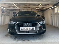 USED 2020 20 AUDI A3 1.4 TFSIe 40 e-tron Sportback 5dr Petrol Plug-in Hybrid S Tronic Euro 6 (s/s) 8.8kWh (204 ps)+1 FORMER KEEPER+2 KEYS+2 CABLES+DIGITAL COCKPIT+FULL LEATHER SEATS+MEDIA+NAV+ 2 KEYS+1 FORMER KEEPER+HISTORY+2 CABLES+FULL LEATHER SEATS+MEDIA+FULL LEATHER SEATS+DIGITAL COCKPIT+PARKING SENSORS+BLUETOOTH+USB+AUX+DAB+ALLOYS+CLIMATE+CRUISE+HPI CLEAR