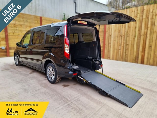 View our Ford Grand Tourneo Connect Passenger Up Front or Drive From Wheelchair Accessible Vehicle WAV