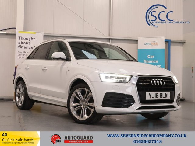 2016 16 Audi Q3 2.0 TDI S line Plus SUV 5dr Diesel Manual quattro Euro 6 (s/s) (150 ps)