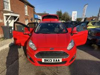 USED 2013 13 FORD FIESTA 1.25 Zetec Hatchback 5dr Petrol Manual Euro 5 (82 ps) 