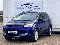 USED 2016 16 FORD KUGA 2.0 TDCi Titanium SUV 5dr Diesel Manual 2WD Euro 6 (s/s) (150 ps) www.suffolkcarcentre.co.uk - Located at Ilketshall