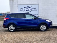 USED 2016 16 FORD KUGA 2.0 TDCi Titanium SUV 5dr Diesel Manual 2WD Euro 6 (s/s) (150 ps) www.suffolkcarcentre.co.uk - Located at Ilketshall