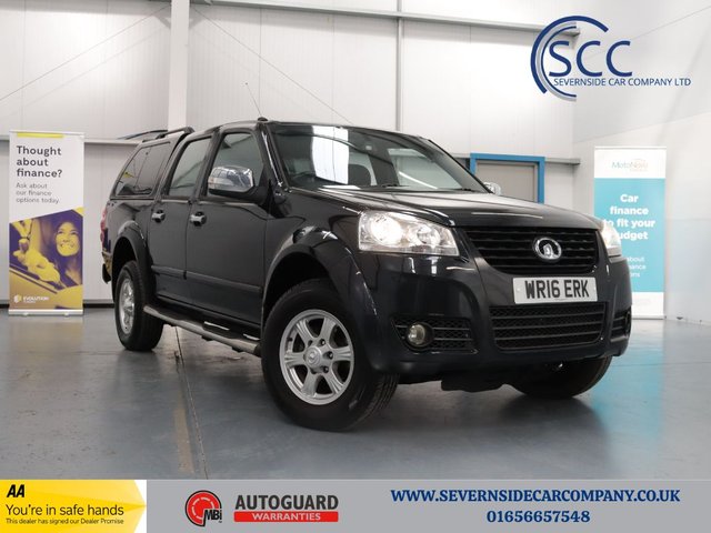 2016 16 Great Wall Steed 2.0 TD S Pickup 4dr Diesel Manual 4X4 (222 g/km, 141 bhp)