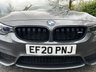 USED 2020 20 BMW M4 3.0 BiTurbo GPF Competition Coupe 2dr Petrol DCT Euro 6 (s/s) (450 ps)-Factory Extras Worth �&pound;2,290-1 Former Keeper-Superb Low Mileage Example-Finished In Mineral Grey Metallic-Black Extended Merino Leather Upholstery-Carbon Fibre Interior Trim-Dual Climate Control-Mfsw-Cruise Control-Dab Radio-Bluetooth-Satnav-Head Up Display-Reverse Camera-Harman Kardon Sound-A Fantastic Opportunity.  