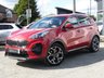 USED 2018 68 KIA SPORTAGE 1.6 CRDi GT-Line SUV 5dr Diesel Manual Euro 6 (s/s) (134 bhp) Finished in INFRA RED MET with contrasting BLACK LEATHER SEATS. This car comes with great spec. The Kia Sportage is one of the best MPV's on the market today, It offers striking looks and makes an ideal family SUV with great specification. Features include Sat Nav, Heated Leather, DAB, Apple Car Play, Power folding Mirrors, Alloys, Rear Camera, Blue Tooth, Cruise Control and much more. Serviced at 10249 miles, 17296 miles, 23026 miles, 32587 miles and at 41281 miles.