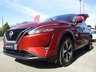 USED 2022 72 NISSAN QASHQAI 1.3 DIG-T MHEV N-Connecta SUV 5dr Petrol Hybrid XTRON Euro 6 (s/s) (158 ps) This N-Connecta edition comes equipped with a range of features, including  Sat Nav, Virtual Dash, DAB radio, 360 Reverse Cameras, Bluetooth connectivity, 18" alloys, and more. These features enhance comfort, convenience, and safety during your journeys. The car has been diligently serviced by the dealer at 39875 miles and most recently at 47013 miles upon arrival. This service history reflects the proper maintenance and care taken for the vehicle,