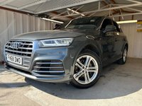 USED 2019 AUDI Q5 2.0 TDI 40 S line SUV 5dr Diesel S Tronic quattro Euro 6 (s/s) (190 ps)+1 OWNER+HISTORY+2 KEYS+TECH PACK+DIGITAL DASH+MEDIA+NAVIGATION+HALF LEATHER SPORTS SEATS+4X4 2 KEYS+1 OWNER FROM NEW+ALLOYS+HISTORY+HALF LEATHER SEATS+CLIMATE+DIGITAL DASH+PRIVACY+TECH PACK+PARK CONTROL+BLUETOOTH+MEDIA+NAV+HEATED FRONT SEATS+CRUISE+HPI CLEAR
