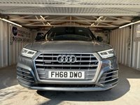USED 2019 AUDI Q5 2.0 TDI 40 S line SUV 5dr Diesel S Tronic quattro Euro 6 (s/s) (190 ps)+1 OWNER+HISTORY+2 KEYS+TECH PACK+DIGITAL DASH+MEDIA+NAVIGATION+HALF LEATHER SPORTS SEATS+4X4 2 KEYS+1 OWNER FROM NEW+ALLOYS+HISTORY+HALF LEATHER SEATS+CLIMATE+DIGITAL DASH+PRIVACY+TECH PACK+PARK CONTROL+BLUETOOTH+MEDIA+NAV+HEATED FRONT SEATS+CRUISE+HPI CLEAR