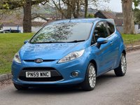 USED 2009 59 FORD FIESTA 1.4 Titanium Hatchback 3dr Petrol Manual (133 g/km, 94 bhp) 