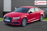 USED 2018 18 AUDI A3 1.5 TFSI CoD Black Edition Saloon 4dr Petrol Manual Euro 6 (s/s) (150 ps) 7in Sat Nav / DAB Media Screen, Rear Parking Sensors, Electric / Heated Power-Folding Mirrors, Bluetooth / DAB Radio, Apple CarPlay / Android Auto 7in Sat Nav / DAB Media Screen, Rear Parking Sensors, Electric / Heated Power-Folding Mirrors, Bluetooth / DAB Radio, Apple CarPlay / Android Auto
