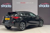 USED 2017 17 INFINITI Q30 1.5d City Black Hatchback 5dr Diesel Manual Euro 6 (s/s) (109 ps) +HEATED SEATS+1/2 LEATHER+FSH+