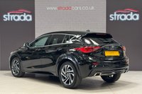 USED 2017 17 INFINITI Q30 1.5d City Black Hatchback 5dr Diesel Manual Euro 6 (s/s) (109 ps) +HEATED SEATS+1/2 LEATHER+FSH+