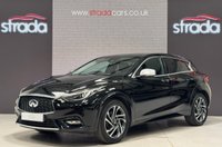 USED 2017 17 INFINITI Q30 1.5d City Black Hatchback 5dr Diesel Manual Euro 6 (s/s) (109 ps) +HEATED SEATS+1/2 LEATHER+FSH+
