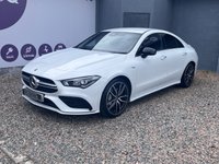 USED 2021 S MERCEDES-BENZ CLA 2.0 CLA35 AMG (Premium) Coupe 4dr Petrol 7G-DCT 4MATIC Euro 6 (s/s) (306 ps) CHEAPEST LIKE FOR LIKE IN NI