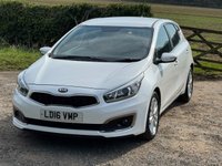 USED 2016 16 KIA CEED 1.6 CRDi 2 Hatchback 5dr Diesel DCT Euro 6 (s/s) (134 bhp) 70+MPG, LOW &pound;20 ROAD TAX
