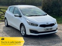 USED 2016 16 KIA CEED 1.6 CRDi 2 Hatchback 5dr Diesel DCT Euro 6 (s/s) (134 bhp) 70+MPG, LOW &pound;20 ROAD TAX