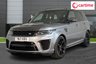 USED 2021 21 LAND ROVER RANGE ROVER SPORT 5.0 P575 V8 SVR Carbon Edition SUV 5dr Petrol Auto 4WD Euro 6 (s/s) (575 ps) Touchscreen, Panoramic Sunroof, Heated Seats, Apple CarPlay / Android Auto, Cruise Control Touchscreen, Panoramic Sunroof, Heated Seats, Apple CarPlay / Android Auto, Cruise Control