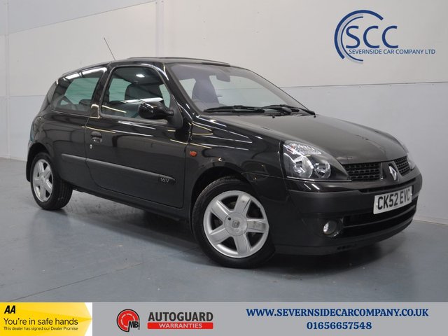 2002 52 Renault Clio 1.2 16v Extreme Hatchback 3dr Petrol Manual (139 g/km, 75 bhp)