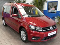 USED 2020 20 VOLKSWAGEN CADDY MAXI LIFE 2.0 TDI MPV 5dr Diesel DSG Euro 6 (s/s) (102 ps) 5/7 SEATS AIR CON BLUETOOTH PARKING SENSORS 1 OWNER EXCELLENT SERVICE HISTORY WARRANTY
