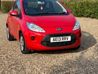 USED 2013 13 FORD KA 1.2 Edge Hatchback 3dr Petrol Manual Euro 5 (s/s) (69 ps) 46776 miles