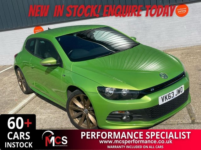 2013 63 VOLKSWAGEN SCIROCCO 2.0 TDI R-Line Hatchback 3dr Diesel Manual Euro 5 (Leather, Nav) (177 ps) **SALE** EVERY CAR REDUCED !