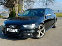 USED 2015 15 AUDI S4 AVANT 3.0 TFSI V6 Black Edition Estate 5dr Petrol S Tronic quattro Euro 6 (s/s) (Nav) (333 ps) 
