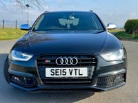 USED 2015 15 AUDI S4 AVANT 3.0 TFSI V6 Black Edition Estate 5dr Petrol S Tronic quattro Euro 6 (s/s) (Nav) (333 ps) 