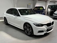 USED 2018 68 BMW 3 SERIES 2.0 320i M Sport Shadow Edition Saloon 4dr Petrol Auto Euro 6 (s/s) (184 ps) 19"ALLOYS+HEATED LEATHER+S/NAV