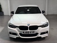 USED 2018 68 BMW 3 SERIES 2.0 320i M Sport Shadow Edition Saloon 4dr Petrol Auto Euro 6 (s/s) (184 ps) 19"ALLOYS+HEATED LEATHER+S/NAV