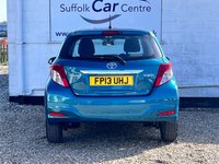 USED 2013 13 TOYOTA YARIS 1.33 Dual VVT-i TR Hatchback 5dr Petrol Manual Euro 5 (101 ps) www.suffolkcarcentre.co.uk - Located at Ilketshall