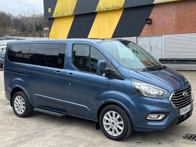 2018 68 Ford Tourneo Custom 2.0 310 EcoBlue Titanium Minibus Double Cab 5dr Diesel Manual L1 Euro 6 (s/s) (130 ps)