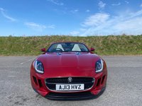 USED 2013 13 JAGUAR F-TYPE 3.0 V6 Convertible 2dr Petrol Auto Euro 5 (s/s) (340 ps) LAST OWNER 9 YEARS - JUST 18,000 MILES - STUNNING COLOUR COMBINATION - CREAM LEATHER TRIMMED INTERIOR