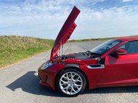 USED 2013 13 JAGUAR F-TYPE 3.0 V6 Convertible 2dr Petrol Auto Euro 5 (s/s) (340 ps) LAST OWNER 9 YEARS - JUST 18,000 MILES - STUNNING COLOUR COMBINATION - CREAM LEATHER TRIMMED INTERIOR
