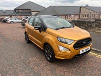 USED 2020 69 FORD ECOSPORT 1.0T EcoBoost GPF ST-Line SUV 5dr Petrol Manual Euro 6 (s/s) (140 ps) NOW FOR SOMETHING A LITTLE DIFFERENT+FINISHED IN STRIKING YELLOW PAINT+SUPER LOW MILEAGE+ONLY 2 FORMER KEEPERS+SERVICE HISTORY+HALF LEATHER INTERIOR+SATELLITE NAVIGATION+PARK ASSIST+CLIMATE CONTROL+17 INCH ALLOY WHEELS+COST NEW &pound;21125 MAKING THIS USED VEHICLE OUTSTANDING VALUE AT OUR LOW PRICE+1 FULL YEARS MOT PRIOR TO COLLECTION+CALL NOW TO SPEAK WITH OUR EXPERIENCED SALES TEAM AND ARRANGE A VIEWING+DONT MISS OUT, THIS WONT HANG AROUND FOR LONG!!!!!!!!!!!!!!!!!!!!!!!!!!!!!!!!!!!!