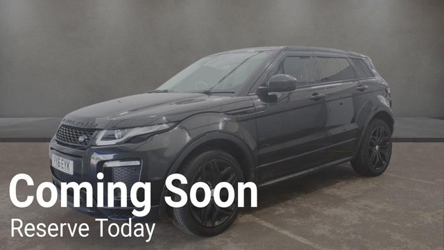 2016 16 LAND ROVER RANGE ROVER EVOQUE 2.0 TD4 HSE Dynamic SUV 5dr Diesel Auto 4WD Euro 6 (s/s) (180 ps) A STUNNING ADDITION FINISHED IN SANTORINI BLACK METALLIC PAINT+ONLY 2 FORMER KEEPERS+SERVICE HISTORY+DIESEL+AUTOMATIC+PRIVACY GLASS+HEATED STEERING WHEEL+AUTONOMOUS EMERGENCY BREAKING+LANE ASSIST+PREMIUM FRONT AND REAR CARPET MATS+FULL LEATHER INTERIOR+SATELLITE NAVIGATION+PARK ASSIST+CLIMATE CONTROL+20 INCH, 5 SPLIT SPOKE ALLOY WHEELS+1 FULL YEARS MOT PRIOR TO COLLECTION+COST NEW &pound;44340 MAKING THIS USED VEHICLE AMAZING VALUE AT OUR LOW PRICE+CALL NOW TO ARRANGE A VIEWING!!!!!!!!!!!!!!!!!!!!!!!!