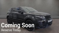 USED 2016 16 LAND ROVER RANGE ROVER EVOQUE 2.0 TD4 HSE Dynamic SUV 5dr Diesel Auto 4WD Euro 6 (s/s) (180 ps) A STUNNING ADDITION FINISHED IN SANTORINI BLACK METALLIC PAINT+ONLY 2 FORMER KEEPERS+SERVICE HISTORY+DIESEL+AUTOMATIC+PRIVACY GLASS+HEATED STEERING WHEEL+AUTONOMOUS EMERGENCY BREAKING+LANE ASSIST+PREMIUM FRONT AND REAR CARPET MATS+FULL LEATHER INTERIOR+SATELLITE NAVIGATION+PARK ASSIST+CLIMATE CONTROL+20 INCH, 5 SPLIT SPOKE ALLOY WHEELS+1 FULL YEARS MOT PRIOR TO COLLECTION+COST NEW &pound;44340 MAKING THIS USED VEHICLE AMAZING VALUE AT OUR LOW PRICE+CALL NOW TO ARRANGE A VIEWING!!!!!!!!!!!!!!!!!!!!!!!!