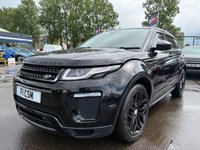 USED 2016 16 LAND ROVER RANGE ROVER EVOQUE 2.0 TD4 HSE Dynamic SUV 5dr Diesel Auto 4WD Euro 6 (s/s) (180 ps) A STUNNING ADDITION FINISHED IN SANTORINI BLACK METALLIC PAINT+ONLY 2 FORMER KEEPERS+SERVICE HISTORY+DIESEL+AUTOMATIC+PRIVACY GLASS+HEATED STEERING WHEEL+AUTONOMOUS EMERGENCY BREAKING+LANE ASSIST+PREMIUM FRONT AND REAR CARPET MATS+FULL LEATHER INTERIOR+SATELLITE NAVIGATION+PARK ASSIST+CLIMATE CONTROL+20 INCH, 5 SPLIT SPOKE ALLOY WHEELS+1 FULL YEARS MOT PRIOR TO COLLECTION+COST NEW &pound;44340 MAKING THIS USED VEHICLE AMAZING VALUE AT OUR LOW PRICE+CALL NOW TO ARRANGE A VIEWING!!!!!!!!!!!!!!!!!!!!!!!!