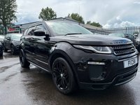 USED 2016 16 LAND ROVER RANGE ROVER EVOQUE 2.0 TD4 HSE Dynamic SUV 5dr Diesel Auto 4WD Euro 6 (s/s) (180 ps) A STUNNING ADDITION FINISHED IN SANTORINI BLACK METALLIC PAINT+ONLY 2 FORMER KEEPERS+SERVICE HISTORY+DIESEL+AUTOMATIC+PRIVACY GLASS+HEATED STEERING WHEEL+AUTONOMOUS EMERGENCY BREAKING+LANE ASSIST+PREMIUM FRONT AND REAR CARPET MATS+FULL LEATHER INTERIOR+SATELLITE NAVIGATION+PARK ASSIST+CLIMATE CONTROL+20 INCH, 5 SPLIT SPOKE ALLOY WHEELS+1 FULL YEARS MOT PRIOR TO COLLECTION+COST NEW &pound;44340 MAKING THIS USED VEHICLE AMAZING VALUE AT OUR LOW PRICE+CALL NOW TO ARRANGE A VIEWING!!!!!!!!!!!!!!!!!!!!!!!!