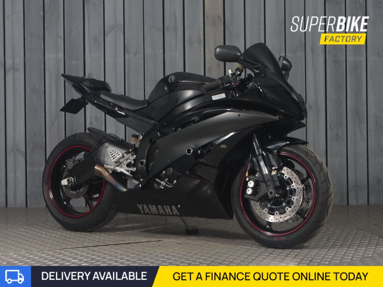 2007 YAMAHA R6 BLACK with 22214 miles - Used Motorbikes Dealer ...