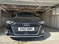 USED 2021 21 AUDI A3 1.0 TFSI 30 Sport Sportback 5dr Petrol Manual Euro 6 (s/s) (110 ps)+1 OWNER FROM NEW+FSH+2 KEYS+FULL LEATHER SEATS+APPS+MEDIA+DIGITAL COCKPIT+NAV+BLUETOOTH+ 2 KEYS+1 OWNER FROM NEW+FSH+FULL LEATHER SEATS+PARK CONTROL+NAV+CLIMATE+PRIVACY+BLUETOOTH+MEDIA+USB+AUX+DAB+ALLOYS+CRUISE+HPI CLEAR