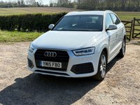 USED 2015 15 AUDI Q3 2.0 TDI S line SUV 5dr Diesel Manual Euro 6 (s/s) (150 ps) GREAT SPEC BEST COLOUR