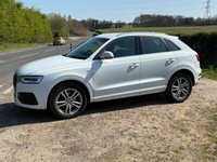 USED 2015 15 AUDI Q3 2.0 TDI S line SUV 5dr Diesel Manual Euro 6 (s/s) (150 ps) GREAT SPEC BEST COLOUR