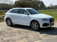 USED 2015 15 AUDI Q3 2.0 TDI S line SUV 5dr Diesel Manual Euro 6 (s/s) (150 ps) GREAT SPEC BEST COLOUR