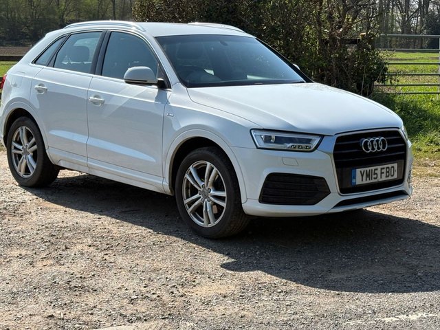 2015 15 Audi Q3 2.0 TDI S line SUV 5dr Diesel Manual Euro 6 (s/s) (150 ps)