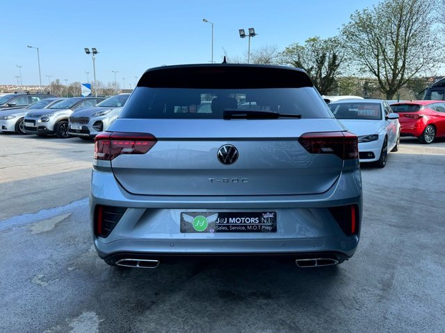 2022 VOLKSWAGEN T-ROC 1.5 TSI R-Line SUV 5dr Petrol Manual Euro 6 (s/s) (150 ps) - Photo 4
