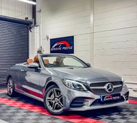 USED 2019 19 MERCEDES-BENZ C-CLASS 2.0 C220d AMG Line Cabriolet 2dr Diesel G-Tronic+ 4MATIC Euro 6 (s/s) (194 ps) 