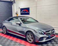 USED 2019 19 MERCEDES-BENZ C-CLASS 2.0 C220d AMG Line Cabriolet 2dr Diesel G-Tronic+ 4MATIC Euro 6 (s/s) (194 ps) 