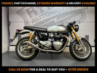 USED 2017 17 TRIUMPH THRUXTON 1200 R - BUY ONLINE 24 HRS A DAY - FINANCE AVAILABLE - ALL TYPES OF CREDIT ACCEPTED JUST 1606 MILES WITH SC PROJECT EXH